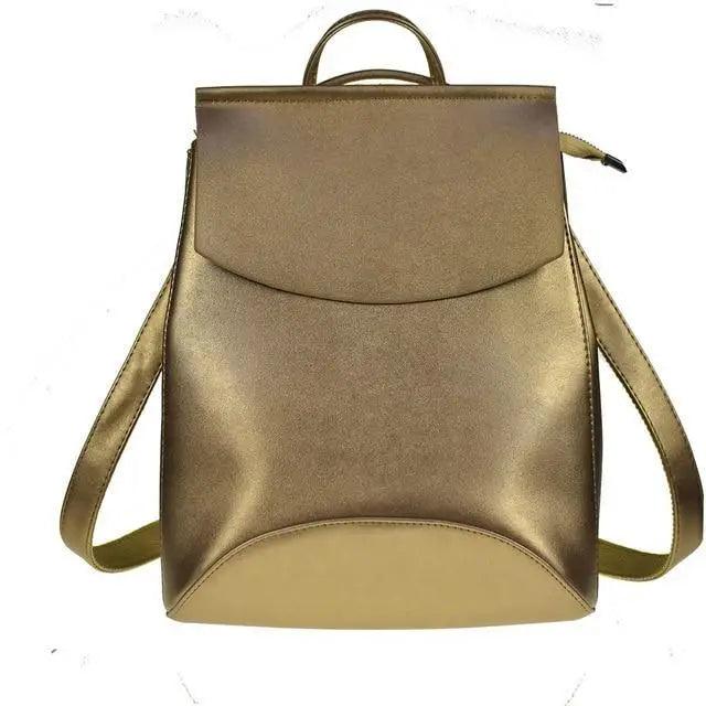 High Quality Leather Backpacks For Fashionable Women And Teenage Girls Large Capacity Shoulder Bagpack Stevvex