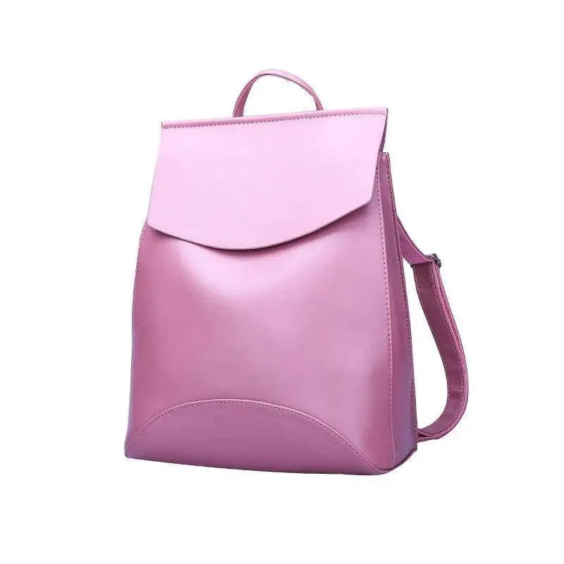 High Quality Leather Backpacks For Fashionable Women And Teenage Girls Large Capacity Shoulder Bagpack Stevvex