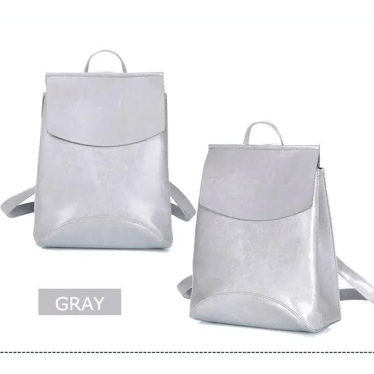 High Quality Leather Backpacks For Fashionable Women And Teenage Girls Large Capacity Shoulder Bagpack Stevvex
