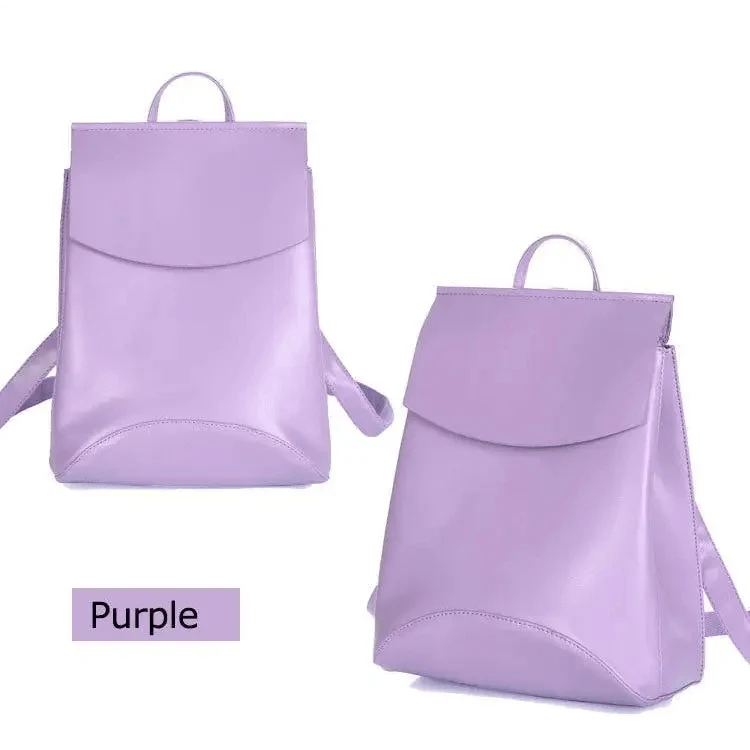 High Quality Leather Backpacks For Fashionable Women And Teenage Girls Large Capacity Shoulder Bagpack Stevvex