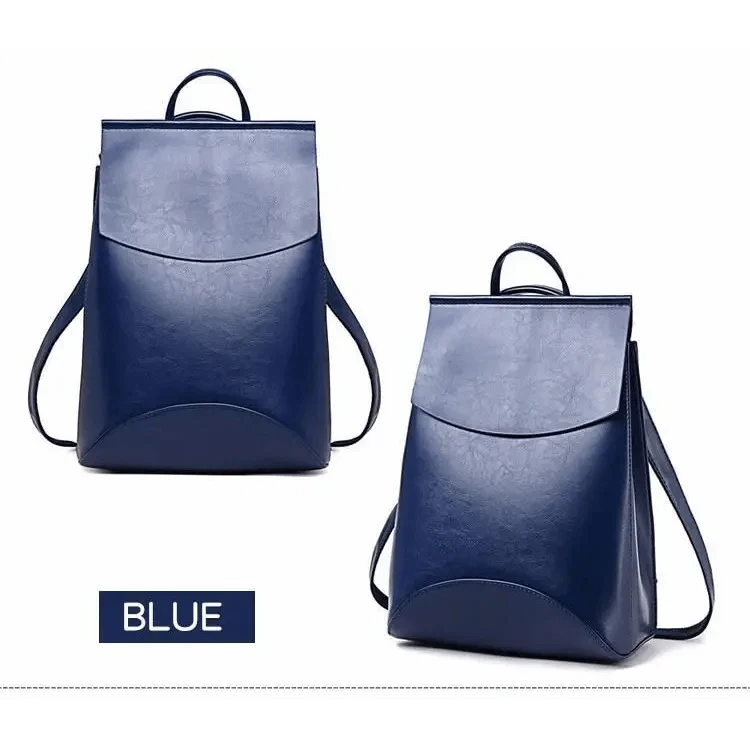High Quality Leather Backpacks For Fashionable Women And Teenage Girls Large Capacity Shoulder Bagpack Stevvex