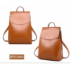 High Quality Leather Backpacks For Fashionable Women And Teenage Girls Large Capacity Shoulder Bagpack Stevvex