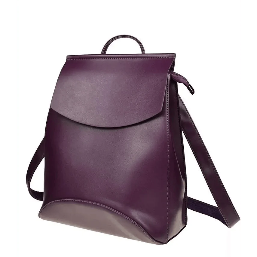 High Quality Leather Backpacks For Fashionable Women And Teenage Girls Large Capacity Shoulder Bagpack Stevvex