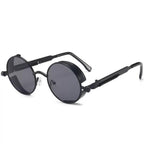 High Quality Metal Circle Frame Luxury & Designer High Quality Sunglasses For Men and Women New Retro Style Round Shape Metal Frame Sunglasses UV400 Stevvex