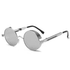 High Quality Metal Circle Frame Luxury & Designer High Quality Sunglasses For Men and Women New Retro Style Round Shape Metal Frame Sunglasses UV400 Stevvex