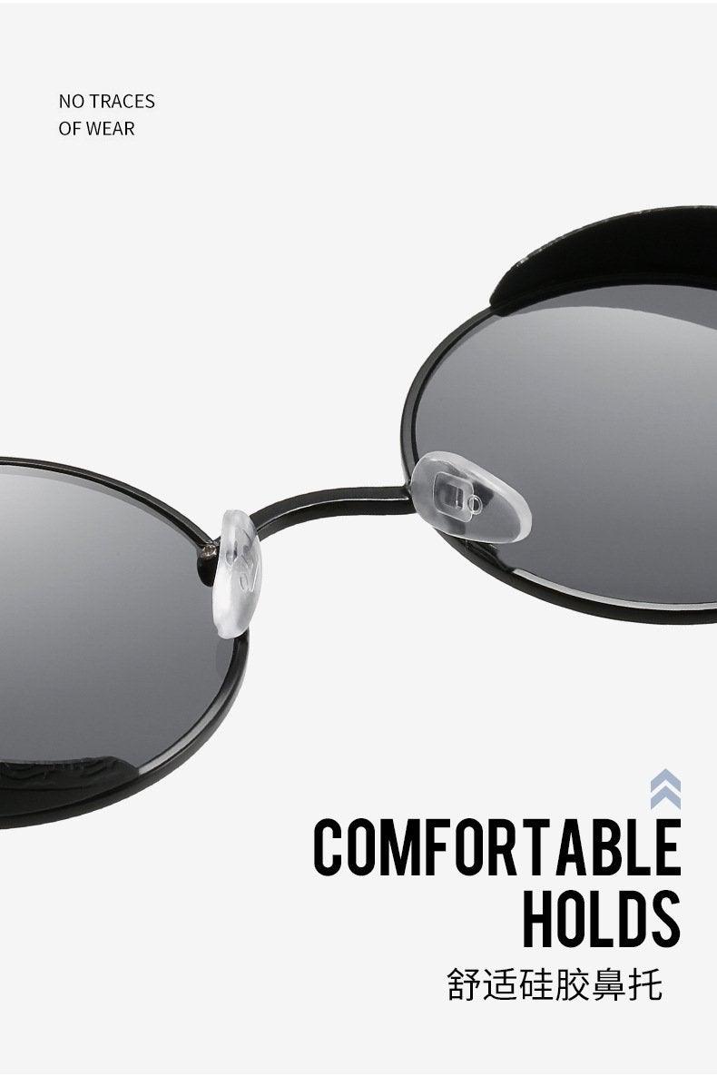 High Quality Metal Circle Frame Luxury & Designer High Quality Sunglasses For Men and Women New Retro Style Round Shape Metal Frame Sunglasses UV400 Stevvex