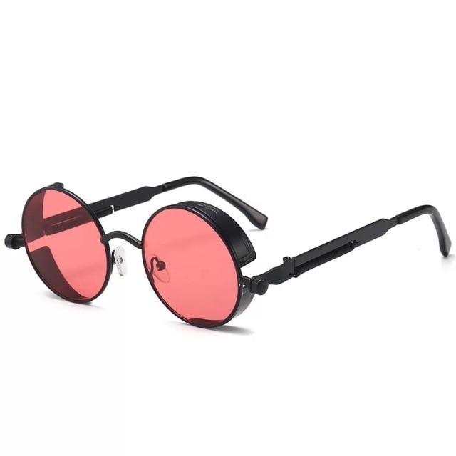 High Quality Metal Circle Frame Luxury & Designer High Quality Sunglasses For Men and Women New Retro Style Round Shape Metal Frame Sunglasses UV400 Stevvex