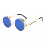 High Quality Metal Circle Frame Luxury & Designer High Quality Sunglasses For Men and Women New Retro Style Round Shape Metal Frame Sunglasses UV400 Stevvex