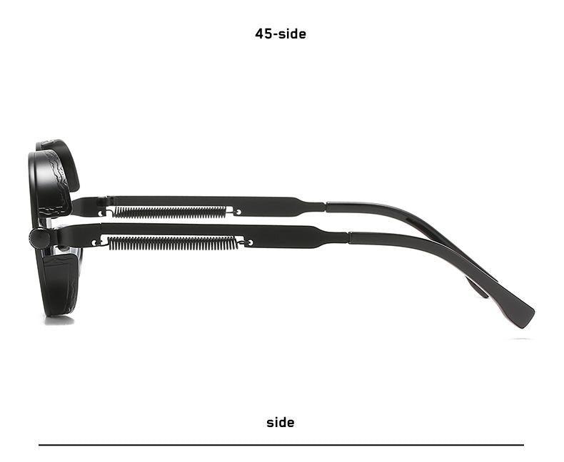 High Quality Metal Circle Frame Luxury & Designer High Quality Sunglasses For Men and Women New Retro Style Round Shape Metal Frame Sunglasses UV400 Stevvex