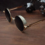 High Quality Metal Circle Frame Luxury & Designer High Quality Sunglasses For Men and Women New Retro Style Round Shape Metal Frame Sunglasses UV400 Stevvex