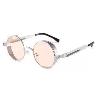 High Quality Metal Circle Frame Luxury & Designer High Quality Sunglasses For Men and Women New Retro Style Round Shape Metal Frame Sunglasses UV400 Stevvex