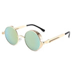 High Quality Metal Circle Frame Luxury & Designer High Quality Sunglasses For Men and Women New Retro Style Round Shape Metal Frame Sunglasses UV400 Stevvex