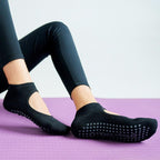 High Quality Pilates Socks Anti-Slip Breathable Backless Yoga Socks Ankle Ballet Dance Sports Socks for Women Fitness Stevvex