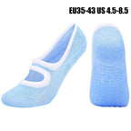 High Quality Pilates Socks Anti-Slip Breathable Backless Yoga Socks Ankle Ballet Dance Sports Socks for Women Fitness Stevvex