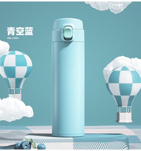 High Quality Portable Thermos Bottle Girl/Boy Stainless Steel Water Bottle Vacuum Flasks Insulated Cup High Capacity Student  Stainless Steel Thermos Bottle Portable Vacuum Flask Insulated Water Bottle Thermos Travel Coffee Mug Water Bottles Stevvex