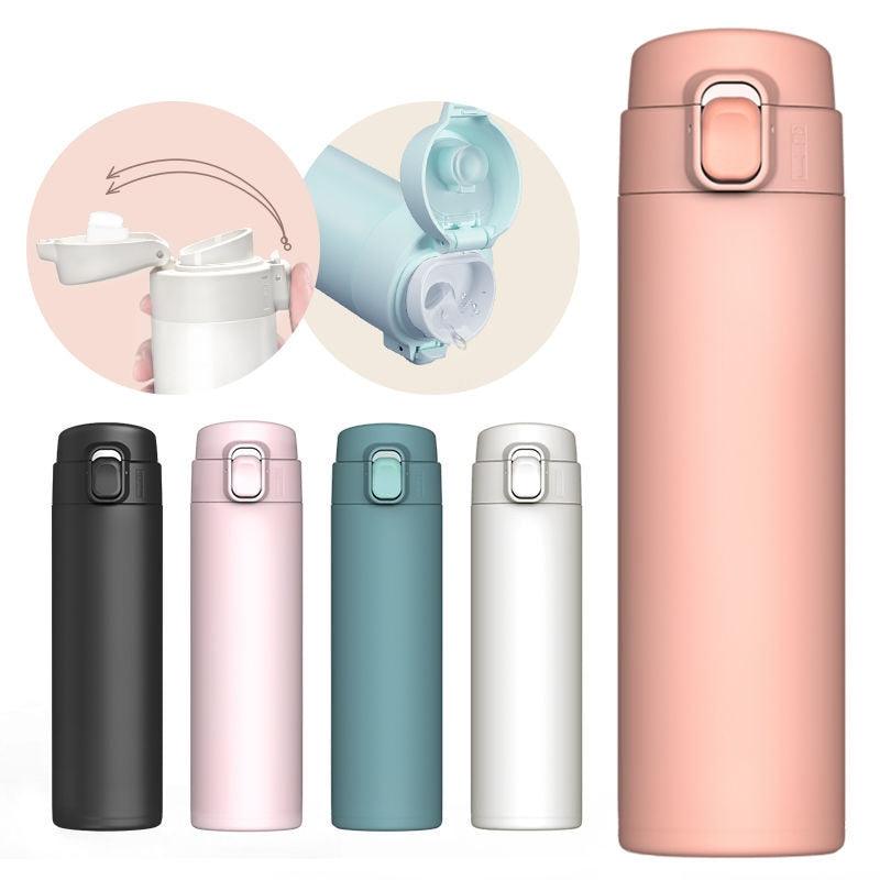 High Quality Portable Thermos Bottle Girl/Boy Stainless Steel Water Bottle Vacuum Flasks Insulated Cup High Capacity Student  Stainless Steel Thermos Bottle Portable Vacuum Flask Insulated Water Bottle Thermos Travel Coffee Mug Water Bottles Stevvex