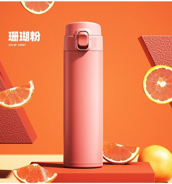High Quality Portable Thermos Bottle Girl/Boy Stainless Steel Water Bottle Vacuum Flasks Insulated Cup High Capacity Student  Stainless Steel Thermos Bottle Portable Vacuum Flask Insulated Water Bottle Thermos Travel Coffee Mug Water Bottles Stevvex