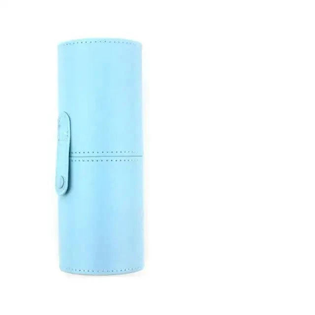 High Quality PU Leather Makeup Storage Holder Cosmetic Cup Case Box for Makeup Brush Pen Stevvex