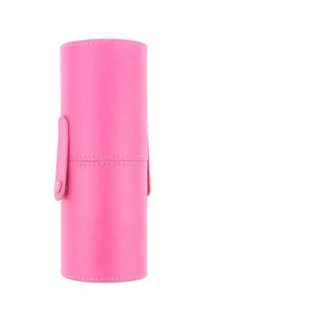 High Quality PU Leather Makeup Storage Holder Cosmetic Cup Case Box for Makeup Brush Pen Stevvex