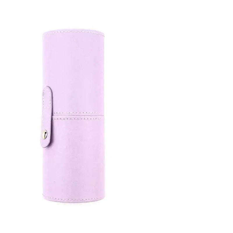 High Quality PU Leather Makeup Storage Holder Cosmetic Cup Case Box for Makeup Brush Pen Stevvex