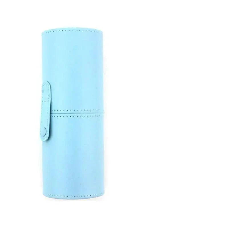 High Quality PU Leather Makeup Storage Holder Cosmetic Cup Case Box for Makeup Brush Pen Stevvex
