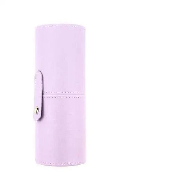 High Quality PU Leather Makeup Storage Holder Cosmetic Cup Case Box for Makeup Brush Pen Stevvex