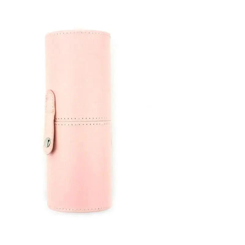 High Quality PU Leather Makeup Storage Holder Cosmetic Cup Case Box for Makeup Brush Pen Stevvex