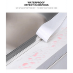 High Quality PVC Waterproof Wall Sticker Self Adhesive Sink Stove Crack Strip Kitchen Bathroom Bathtub Corner Sealant Tape Waterproof Stevvex