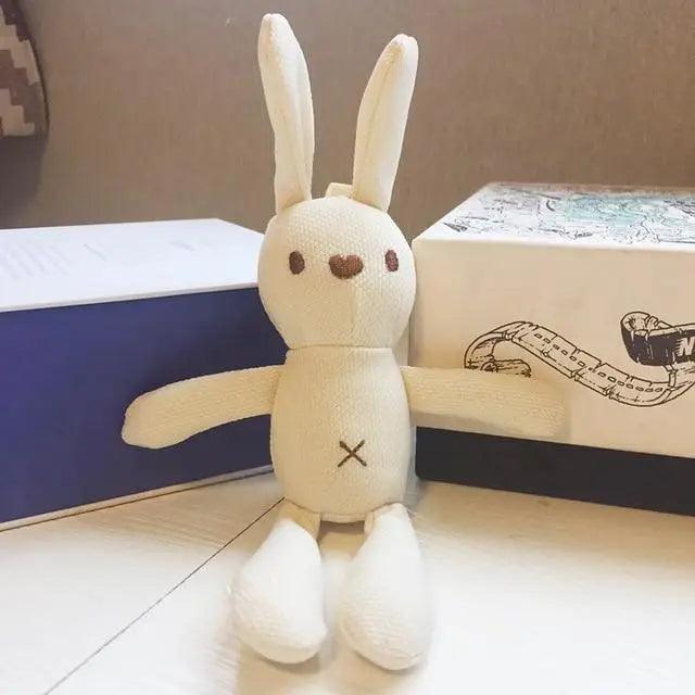 High Quality Soft 18-20CM Teddy Bear Stuffed Plush Toys Cute Dress Rabbit Pendant Dolls Gifts Birthday Wedding Party Decor Stevvex