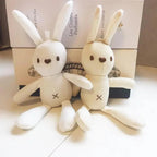 High Quality Soft 18-20CM Teddy Bear Stuffed Plush Toys Cute Dress Rabbit Pendant Dolls Gifts Birthday Wedding Party Decor Stevvex