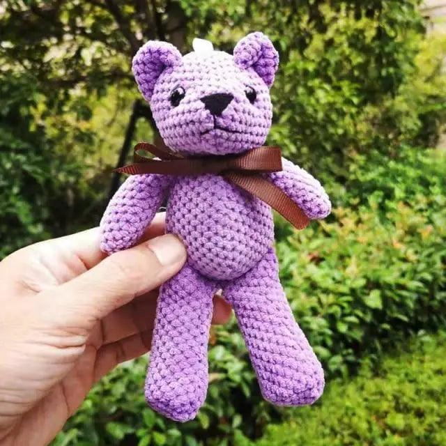 High Quality Soft 18-20CM Teddy Bear Stuffed Plush Toys Cute Dress Rabbit Pendant Dolls Gifts Birthday Wedding Party Decor Stevvex