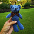 High Quality Soft 18-20CM Teddy Bear Stuffed Plush Toys Cute Dress Rabbit Pendant Dolls Gifts Birthday Wedding Party Decor Stevvex