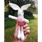 High Quality Soft 18-20CM Teddy Bear Stuffed Plush Toys Cute Dress Rabbit Pendant Dolls Gifts Birthday Wedding Party Decor Stevvex