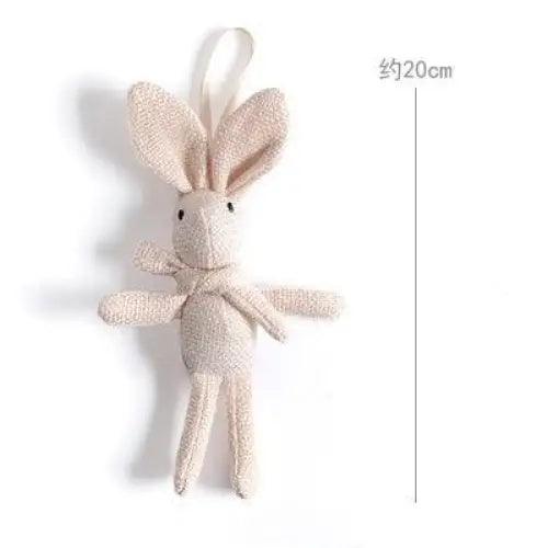 High Quality Soft 18-20CM Teddy Bear Stuffed Plush Toys Cute Dress Rabbit Pendant Dolls Gifts Birthday Wedding Party Decor Stevvex