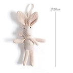 High Quality Soft 18-20CM Teddy Bear Stuffed Plush Toys Cute Dress Rabbit Pendant Dolls Gifts Birthday Wedding Party Decor Stevvex