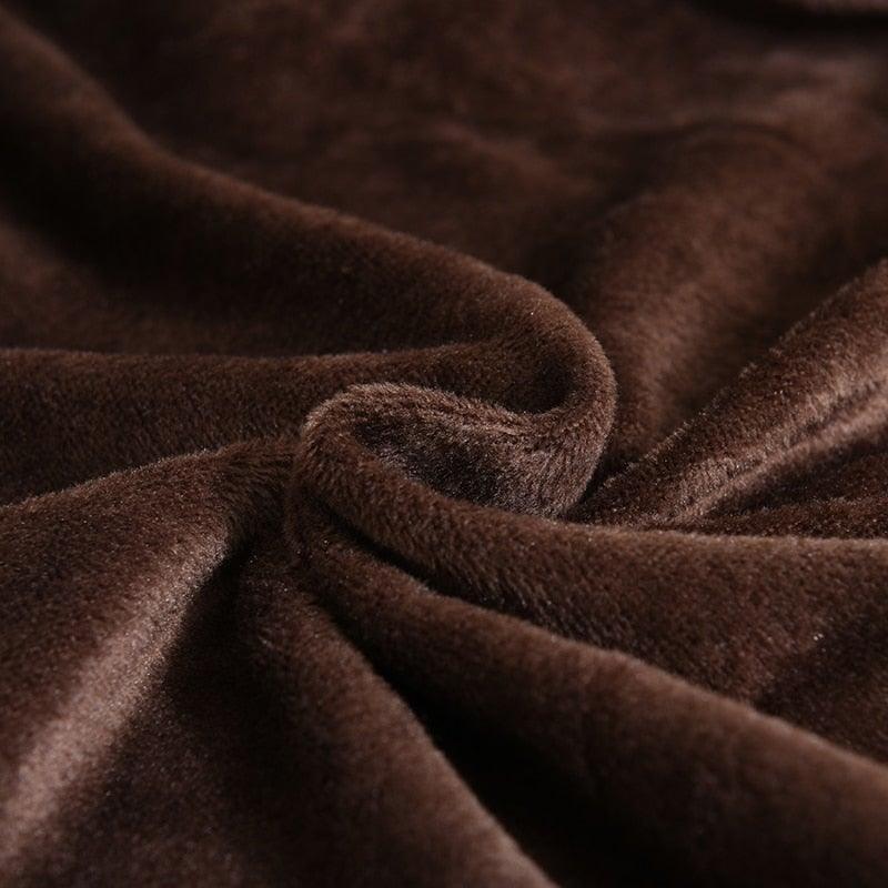 High Quality Velvet Plush Sofa Cover for Living Room Sectional Couch Cover Elastic Case Sofa Slipcover Stretch 1/2/3/4 Seater Velvet Sofa Couch Furniture Protector Soft Anti-Slip High Stretch Stevvex