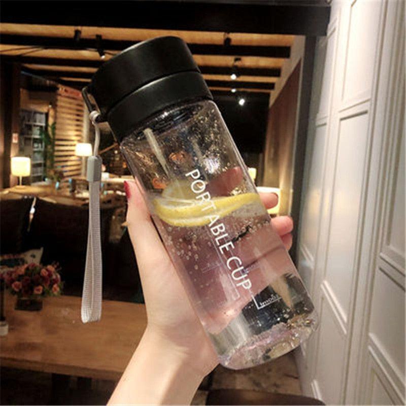 High Quality Water Bottle 800ML Tour Outdoor Sport Leak Proof Seal School Water Bottles Drinkware BPA Free Plastic Sport Water Bottle Large Capacity Outdoor Matte Water Bottle Stevvex