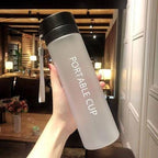 High Quality Water Bottle 800ML Tour Outdoor Sport Leak Proof Seal School Water Bottles Drinkware BPA Free Plastic Sport Water Bottle Large Capacity Outdoor Matte Water Bottle Stevvex