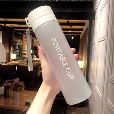 High Quality Water Bottle 800ML Tour Outdoor Sport Leak Proof Seal School Water Bottles Drinkware BPA Free Plastic Sport Water Bottle Large Capacity Outdoor Matte Water Bottle Stevvex