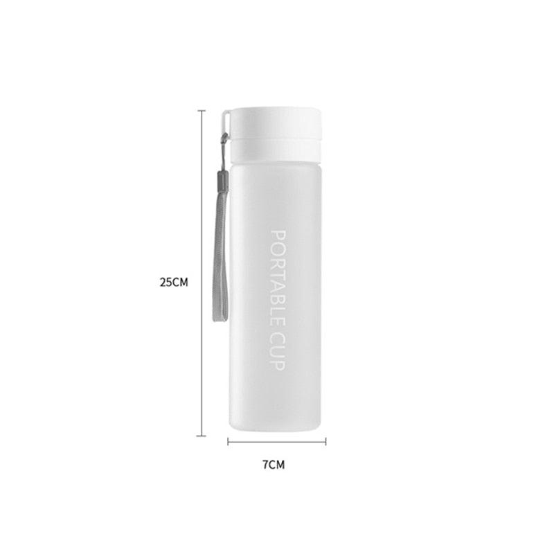 High Quality Water Bottle 800ML Tour Outdoor Sport Leak Proof Seal School Water Bottles Drinkware BPA Free Plastic Sport Water Bottle Large Capacity Outdoor Matte Water Bottle Stevvex