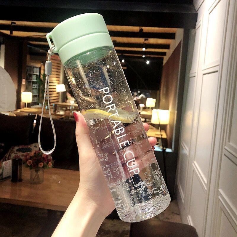 High Quality Water Bottle 800ML Tour Outdoor Sport Leak Proof Seal School Water Bottles Drinkware BPA Free Plastic Sport Water Bottle Large Capacity Outdoor Matte Water Bottle Stevvex
