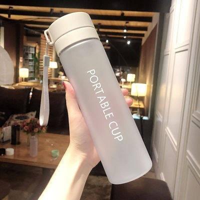 High Quality Water Bottle 800ML Tour Outdoor Sport Leak Proof Seal School Water Bottles Drinkware BPA Free Plastic Sport Water Bottle Large Capacity Outdoor Matte Water Bottle Stevvex
