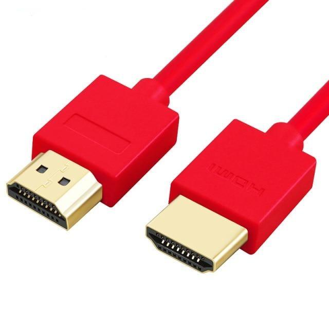High Speed HDMI Cable 2.0 4K 1080P 3D Video Audio Cable Ultra High Speed Gold Plated Connectors HDMI 4K HD For TV Gaming Console Stevvex