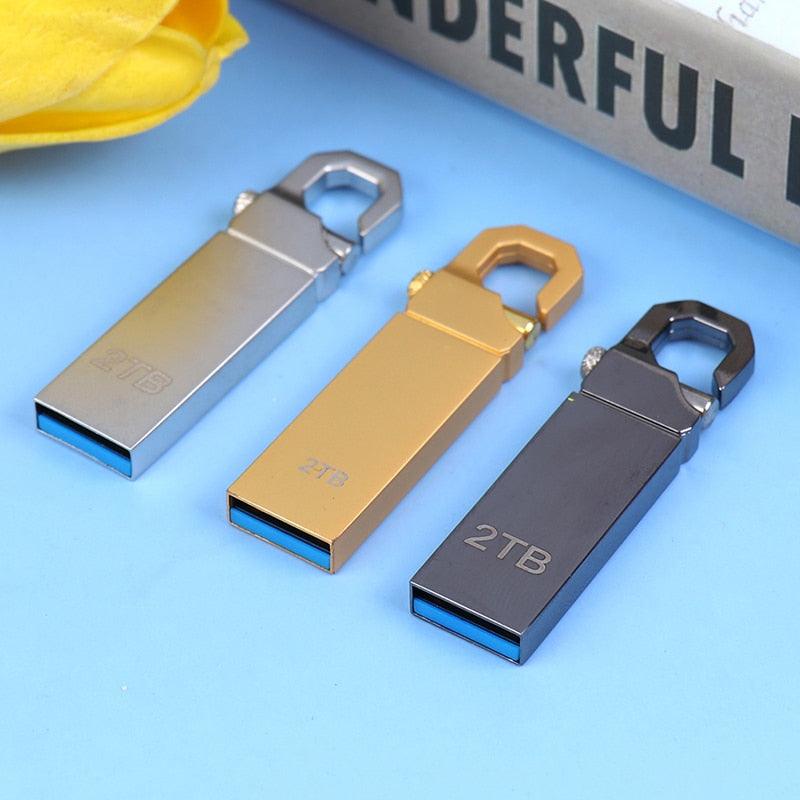 High Speed USB Flash Drive 32GB-2TB USB 3.0 Pen Flash Drive  Micro-USB Dual Memory Stick for Laptop PC Computer Car Audio Pen Drive Disk External Storage Memory Stick Car keychain Stevvex