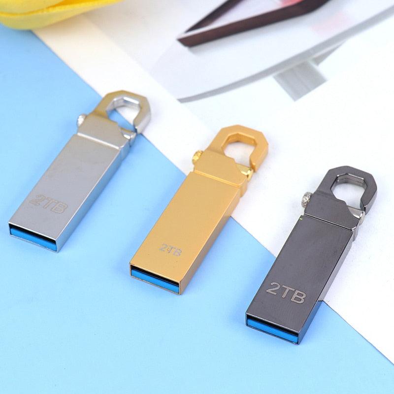 High Speed USB Flash Drive 32GB-2TB USB 3.0 Pen Flash Drive  Micro-USB Dual Memory Stick for Laptop PC Computer Car Audio Pen Drive Disk External Storage Memory Stick Car keychain Stevvex
