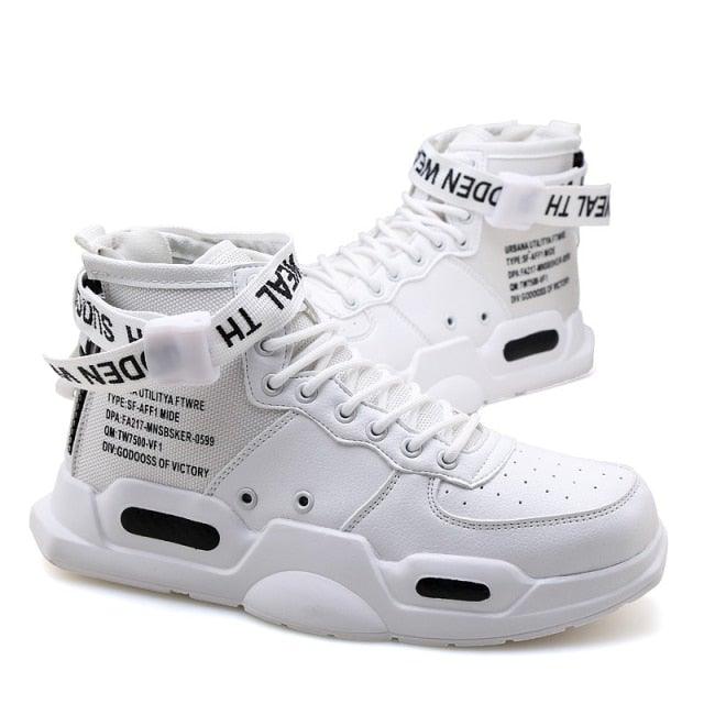 High Top Red Bottom Trend Sneakers For Men Hip Hop Casual Men's Sport High Quality Sneakers Breathable Lightweight Red Basketball Luxury Fashion Running Sneakers Stevvex