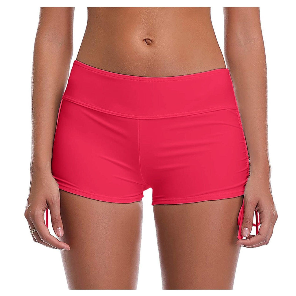 High Waist Bikini Bottoms Women's High Waisted Shorts Swim Bottoms Full Coverage Bikini  Swimsuit Bottom For Women Swimming Panties Ladies Summer Fashion Solid  Bikinis Swim Shorts Bottom Women's Swimsuit Stevvex