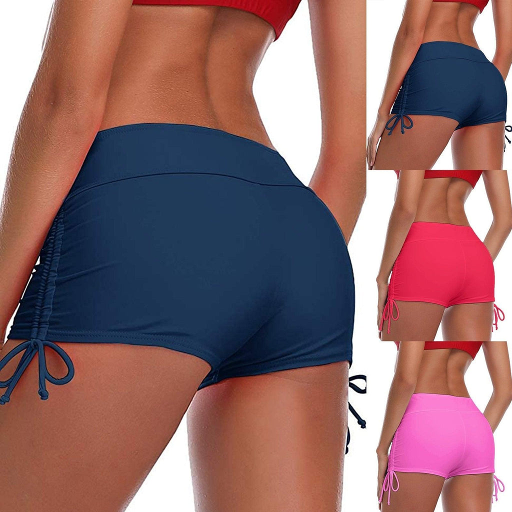 High Waist Bikini Bottoms Women's High Waisted Shorts Swim Bottoms Full Coverage Bikini  Swimsuit Bottom For Women Swimming Panties Ladies Summer Fashion Solid  Bikinis Swim Shorts Bottom Women's Swimsuit Stevvex