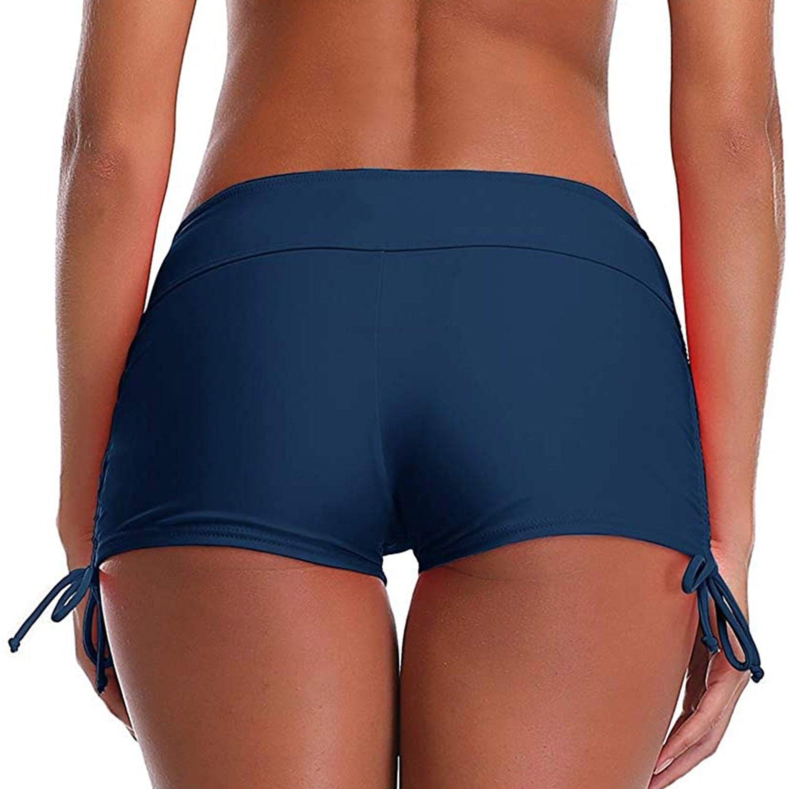 High Waist Bikini Bottoms Women's High Waisted Shorts Swim Bottoms Full Coverage Bikini  Swimsuit Bottom For Women Swimming Panties Ladies Summer Fashion Solid  Bikinis Swim Shorts Bottom Women's Swimsuit Stevvex