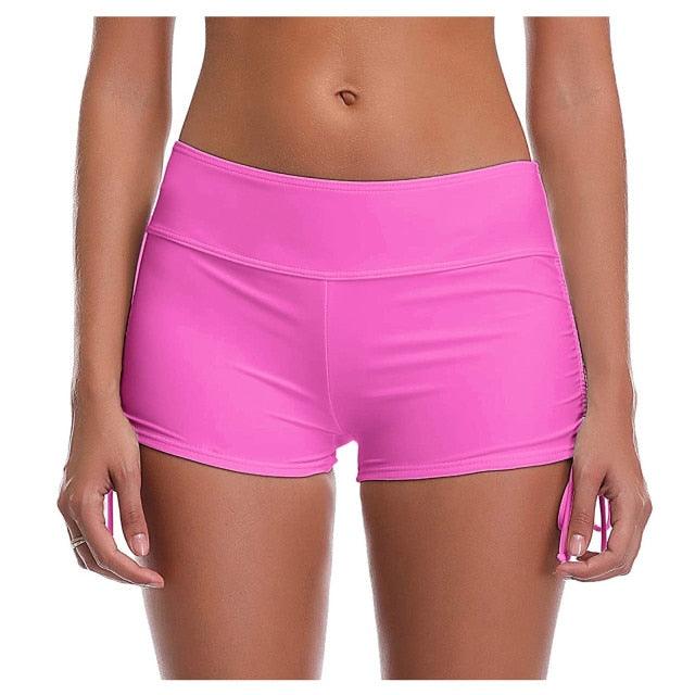 High Waist Bikini Bottoms Women's High Waisted Shorts Swim Bottoms Full Coverage Bikini  Swimsuit Bottom For Women Swimming Panties Ladies Summer Fashion Solid  Bikinis Swim Shorts Bottom Women's Swimsuit Stevvex